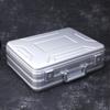Aleación de Aluminio-Magnesio Instrumento Multifuncional de Fotografía Electricista Maquillaje Belleza Caja Impermeable Chip de Aleación de Aluminio Caja de Almacenamiento de Joyería