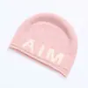 Gorro de Lana Mixta para Adultos, Estilo Igual para Pareja Aim Entity, con Protección para las Orejas, Casual Neutro con Bordes Ligeramente Enrollados