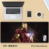 Alfombrilla de ratón Marvel de gran tamaño con borde de bloqueo, gruesa, de Iron Man, Avengers, para teclado, para oficina, grande
