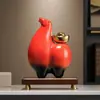 Nuevos Adornos de Caballo Estilo Chino Oficina Decoración Fu Ma Sala de Estar Entrada Mueble de TV Adornos Regalos de Inauguración de Casa Venta al Por Mayor