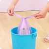Bolsa de basura portátil tipo chaleco para cocina, baño, hogar, desechable, 46 x 60 colores