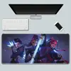 Mouse Pad Extra Grande Grupo Bruxa Caçadora de Kpop Bidimensional Resistente à Sujeira Teclado de Computador Pad de Jogo E-Sports Transfronteiriço Espesso Pad de Mesa