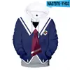 Traje de personaje de patineta japonesa SK8 The Infinity con sudadera con capucha 3D con gorra más suéter de terciopelo para hombres y mujeres