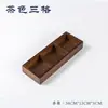Plato de Frutas de Nueve Compartimentos para Preparar Té Junto a la Estufa, Bandeja de Madera con Compartimentos Divididos, Plato Lateral para Olla Caliente