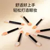 Palito de Sombra de Ojos de Fabricante Doble Cara Pincel de Esponja de Algodón de Látex 6.5cm Herramientas de Maquillaje 50 Piezas en una Bolsa Pincel para Difuminar Arte de Uñas