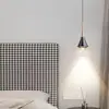 Lámpara de noche para dormitorio, candelabro pequeño, creativo y minimalista, adecuado para estudio, comedor, sala de estar, barra de bar, candelabro pequeño ajustable libremente, transfronterizo