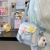 Bolsas Fofas Estilo Japonês para Mulheres, Bolsas Transversais Simples e Estilosas para Meninas, Bolsas Transversais de Alto Valor, Cor de Doce Fresca e Doce para Estudantes