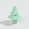 Nueva Serie Navideña Huevo de Belleza Árbol de Navidad Muñeco de Nieve Se Vuelve Más Grande al Exponerse al Agua, Puff Húmedo y Seco para Maquillaje Corrector