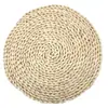Estilo Japonés Estilo Sencillo Salvamanteles de Paja Salvamanteles Tejido de Piel de Maíz Salvamanteles Engrosado Aislamiento Térmico Salvamanteles para Olla de Arena Decoración de Accesorios para Fotografía