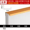 Manija Invisible para Armario Negra Moderna Minimalista Puerta de Gabinete de Cocina Ultra-Minimalista Gabinete Sin Taladro Empotrada Manija Larga de 1 Metro