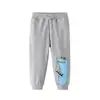 Fuente transfronteriza 26 años pantalones largos para niños temporada otoño e invierno estampado de animales de dibujos animados pantalones para niños en stock ropa para niños pequeña y mediana