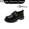 En stock~Mocasines de Piel Genuina para Mujer 2026 Nuevos Mary Janes Suela Suave Cómodos Zapatos Pequeños de Piel Corte Profundo Zapatos de Una Sola Pieza