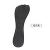 Almofada de sete pontos para cinco dedos autoadesiva 3/4 para sapatos de salto alto femininos macia elástica palmilha absorvente de choque
