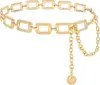 Colgante de metal atmosférico transfronterizo cadena de cintura accesorios para mujer nueva moda popular cadena corporal para chica caliente cadena de cinturón para vestido