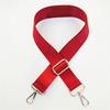 Nueva Correa Ancha de Nylon Colorida Accesorios de Bolsa para Hombre y Mujer Correa Larga Ajustable para Hombro Cruzado Color Sólido Correa Larga