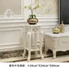 Soporte de Flores de Pie Estilo Europeo, Soporte de Macetas de Múltiples Niveles, Soporte para Plantas Verdes, Soporte de Macetas de Madera Falsa para Balcón Sala de Estar, Estante de Almacenamiento Cuadrado