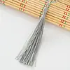 Ventilador Pequeno com Franja de Borla Pingente de Borla Pequeno Almofada Bola Pendurada Marcador de Página Acessórios de Cabelo Lanterna Acessórios de Borla Festivos Fabricante
