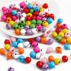 Campanita pequeña de pintura color caramelo de 14 mm, accesorios colgantes para mascotas, accesorios para llavero hechos a mano DIY, fabricantes, venta al por mayor