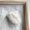 Pinza para el pelo de felpa para otoño e invierno, pinza bb para flequillo grande y pelo suelto de perro para hombre y mujer, pinza de núcleo de mango para la parte delantera de la cabeza, accesorio para el cabello dulce