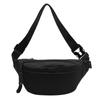 Bolsa de Cintura com Logo Bolsa de Peito Masculina Estilo Japonês Leve Bolsa de Ombro Estudante Feminina Casual Esportiva Transversal Atacado
