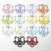 Colección de Broches de Primavera Pintados: Estrella de Cinco Puntas, Corazón, Anillo Redondo Accesorios de Aleación DIY para Cadenas de Teléfono, Regalos de Graduación