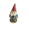 Decoração de pátio de jardim resina chaleira anão artesanato acessórios Z5654