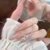 Collar de acero de titanio con colgante de gota de agua de circón brillante de moda para mujer, diseño único, exquisito accesorio de cadena para la clavícula