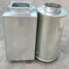 Reducción de Ruido de Ventilador, Silenciador para Conductos de Ventilación, Salida de Aire Acondicionado, Extracción de Humo, Eliminación de Polvo, Reducción de Ruido, Caja de Presión Estática, Algodón Aislante de Sonido