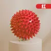 Bola de yoga, bola de ouriço, bola de massagem para relaxamento de pés, ombros e pescoço, bola de fitness, 6cm/9cm, várias cores disponíveis, bola de fáscia de PVC