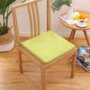 Cojín de Asiento de Terciopelo Helado Almohadilla para Silla Cojín para Estar Sentado Mucho Tiempo en la Oficina Dormitorio de Estudiante Cojín de Asiento de Color Sólido Cojín para Silla de Comedor Silla de Computadora