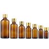 Botella de aceite esencial marrón Spot 5ml-100mlYB, 30 ml, cosméticos esenciales embotellados, botella de vidrio marrón de 10 ml