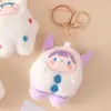 Chaveiro de Boneca Desenho Animado Fofo Japonês e Coreano Pingente para Bolsa de Boneca Enfeites para Pendurar na Bolsa Coração de Menina Presentes de Atacado