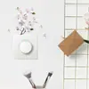 Hs1308C Estilo Realista Planta Flor Flor de Pessegueiro Flor de Pera Adesivo de Interruptor Autoadesivo Adesivo Decorativo Fresco para Quarto Casa