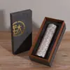 Estuche de regalo de taza aislada de titanio puro de alta gama, taza de titanio de gran capacidad, portátil para uso en exteriores, separación de té y agua, taza para preparar té, taza para infusión de té