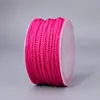 Material de tecelagem de corda de abacaxi de nylon, durável e resistente ao desbotamento, para pulseiras artesanais e cordões para pendurar, disponível em cores variadas, vendido em lotes mistos