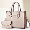 Bolso de Hombro de Cuero Brillante de Gran Capacidad, Bolso de Mujer 2025 Nueva Moda Patrón de Cocodrilo Bolso para Suegra, Billetera de Moda