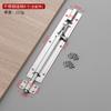 Acero Inoxidable 304 Cerrojo de Pestillo Estilo Chino Perno de Puerta Cerradura de Puerta de Madera Pestillo de Seguridad para Baño Pestillo de Puerta de Montaje Superficial