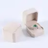 Caja de Embalaje para Joyería de Franela Caja de Franela para Anillo Colgante Pendientes Pulsera Collar Caja de Joyería Caja de Joyería