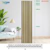 Painéis de Parede MDF Transfronteiriços, Painéis Ripados de Madeira Maciça de Fundo Ecologicamente Correto, Painéis Acústicos, Painéis Ripados de Madeira, Painéis de Parede Acústicos