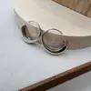 Brincos Europeus e Americanos Estilo Ins Elegantes Exagerados Brilhantes em Forma de Gota Latão Galvanizado a Ouro Real 18K Brincos de Gancho
