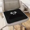 Almofada fria de seda de gelo pequeno fresco desenho animado fofo giz de cera pequeno novo escritório escritório sedentário artefato legal uma geração de cabelo
