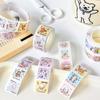 Pegatina de osito, conejito, foca, manual de carpincho, pegatina de dibujos animados, pegatina decorativa DIY con patrón pequeño