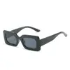 Gafas Rectangulares de Marco Nuevo Europeas y Americanas con Forma Cóncava para Mujer Gafas de Sol Estilo Callejero Gafas de Sol Retro Color Marrón Caramelo para Cara Grande