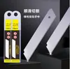 Hoja grande de 0.5 mm de grosor, hoja universal para tallado, acero al carbono alto SK5, hoja para tallado manual de oficina y almacén