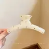 Elegante pinza de garra floral para peinado semi-recogido, nuevo modelo 2026 para mujer, pinza de tiburón de tamaño mediano para la parte trasera de la cabeza, accesorio para el cabello