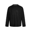 Camiseta de Manga Larga para Hombre Primavera y Otoño 2026, Delgada, Corte Limpio, Estilo Lazy Old Money, Corte Holgado Vintage, Camisa con Protección Solar