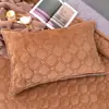 Funda de almohada acolchada de algodón puro al por mayor, un par de fundas de almohada para una persona, una funda de almohada de tamaño estándar