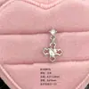 Brincos de Titânio Aço 316L Modernos Simples Vazados Cruz Coração Zircônia Studs para Cartilagem Piercing Brinco com Rosca Externa