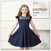 Vestido de Fiesta de Verano 2026 para Niñas con Volantes, Malla y Encaje Disfraz de Princesa para Actuación Infantil
