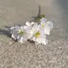 4 Cabezas de Flores Artificiales de Orquídea, Flores de Decoración para Bodas, Flores de Orquídea, Flores de Decoración para el Hogar, Flores de Orquídea para Techo de Salón de Bodas